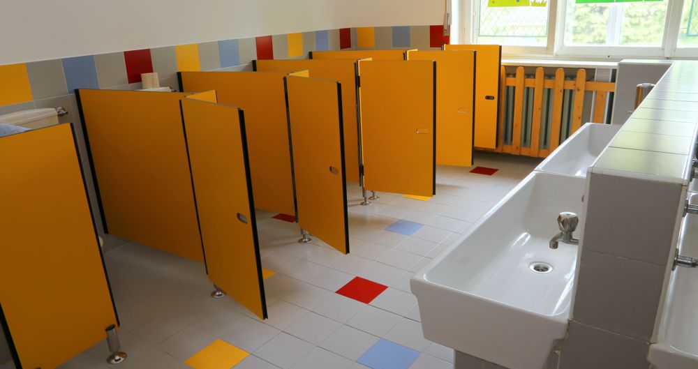 baños de colegio